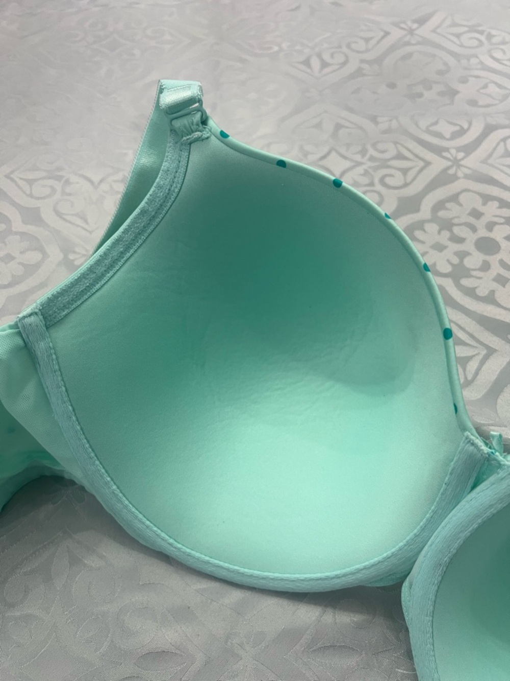torrid Mint Green Polka Dot Plus size  Bra - Picture 4 of 5